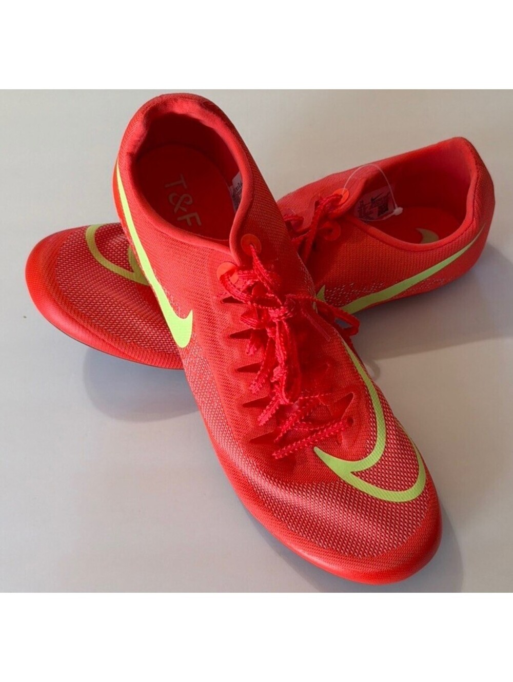 Nike JA Fly 4 Track & Field Spikes Bright Orange Mens 14